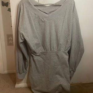 Grey Winter Dress